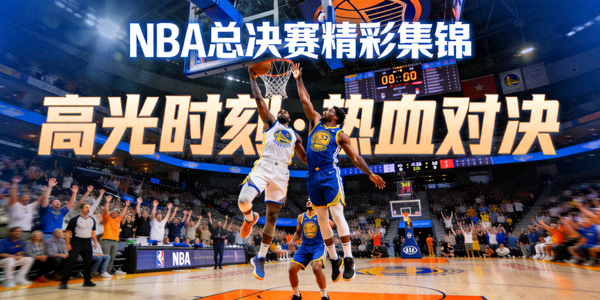 NBA总决赛精彩集锦视频封面图展示比赛高光时刻